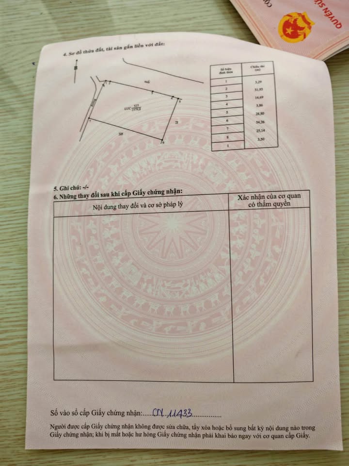 Đất mặt tiền đường bê tông Thôn 5 Hàm Liêm 5760m² giá chỉ 650 triệu - Đầu tư sinh lời ngay!