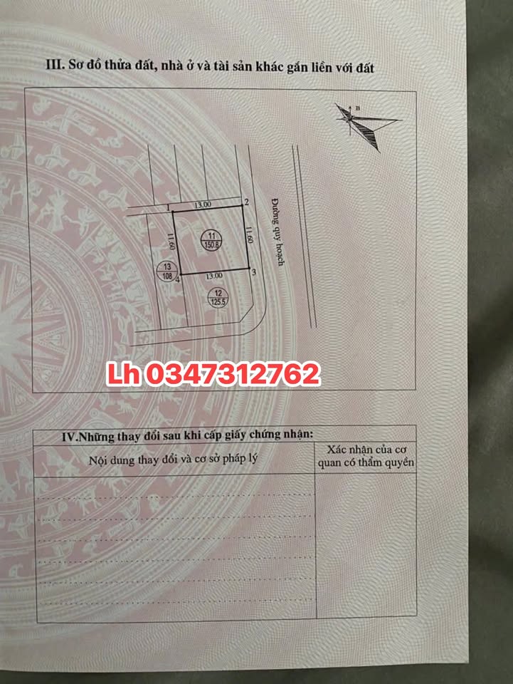 Đất nền mặt tiền Phú Thọ 150m² giá chỉ 2 tỷ - Cơ hội đầu tư tuyệt vời!