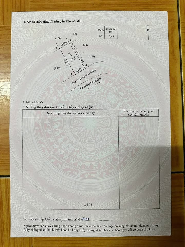 Đất nền đẹp tại đường Nguyễn Lương Bằng, Kiến An 43m² giá 1.1 tỷ - Sổ đỏ chính chủ!
