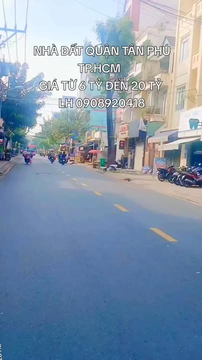 Nhà mặt tiền đường Tân Quý, Tân Phú 152m² giá 15 tỷ - Kinh doanh đa ngành