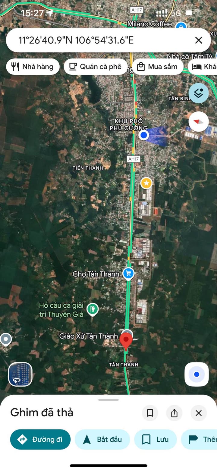 Đất mặt tiền Quốc lộ 14, Tân Thành, Đồng Xoài, 30.968m² chỉ 35 tỷ - Đầu tư sinh lời ngay!