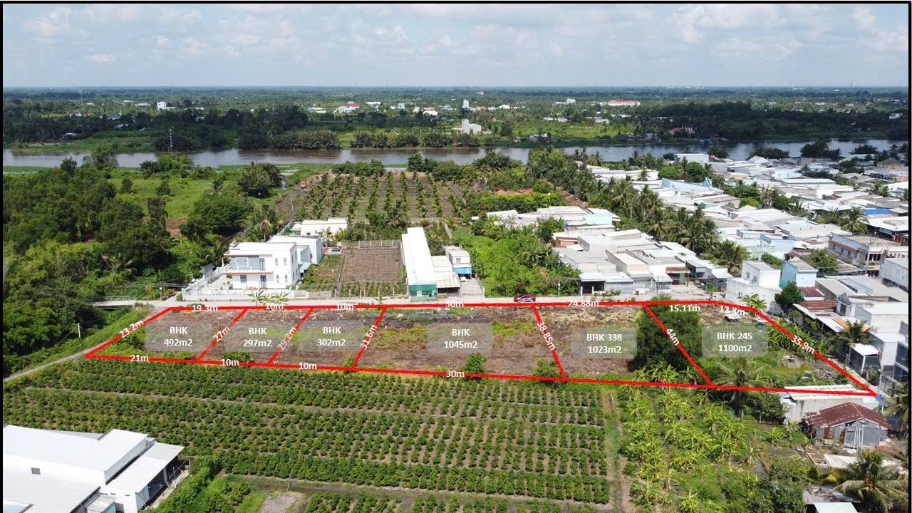 Đất ngay chợ Lương Bình, Bến Lức 300m² - Vị trí đắc địa, đầu tư sinh lời!