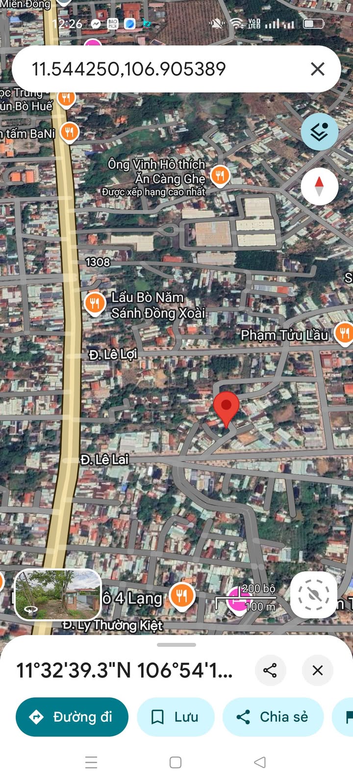 Đất thổ cư Tân Đồng 110m² giá 900 triệu - Sổ đỏ chính chủ!