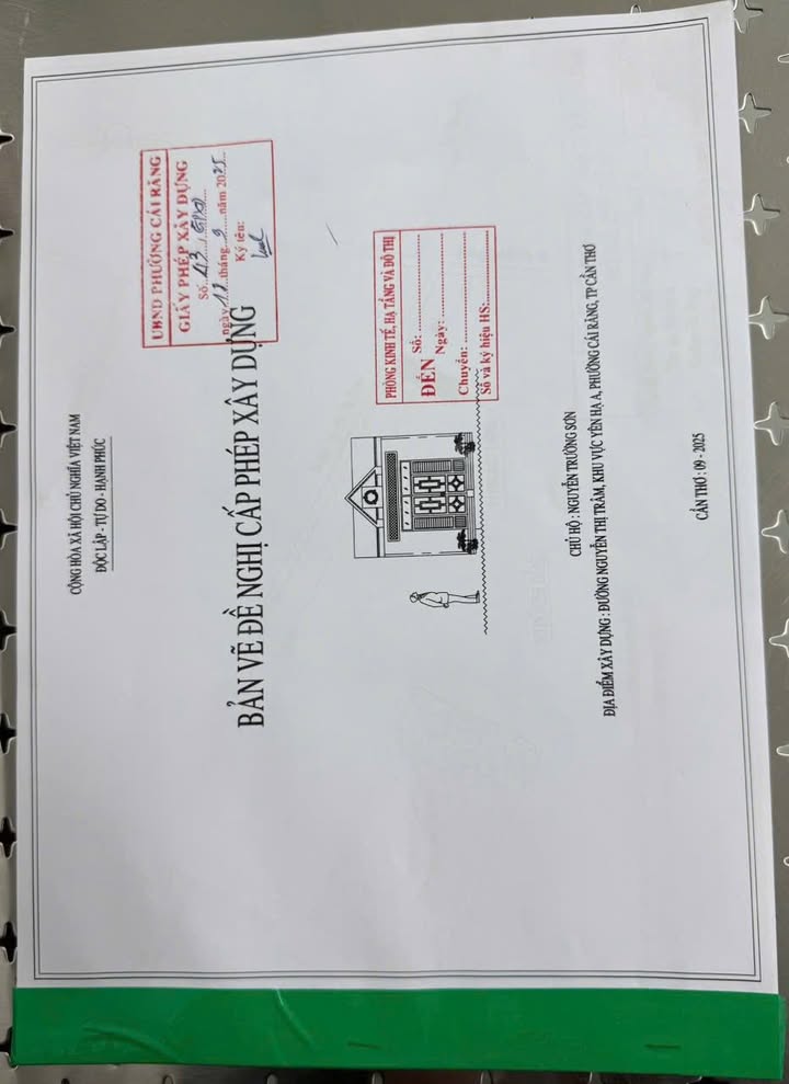 Đất thổ cư mặt tiền đường Nguyễn Thị Trâm, quận Cái Răng 180m² - Sổ đỏ chính chủ, giá 2.7 tỷ