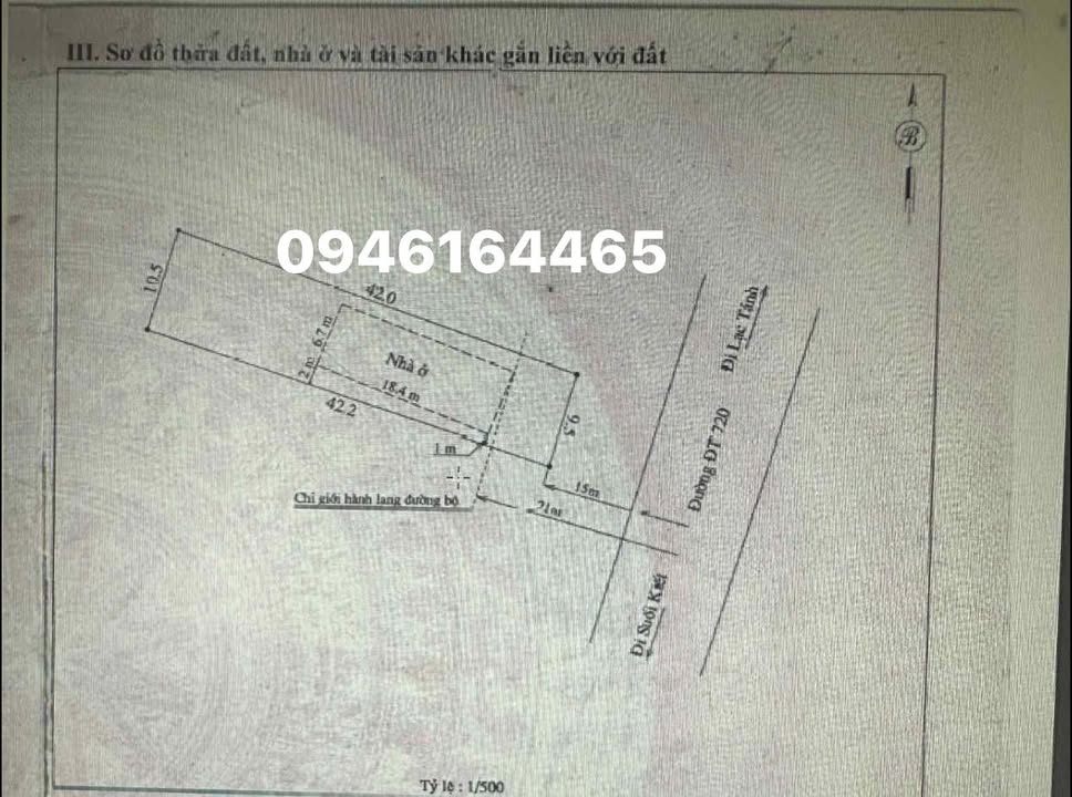 Đất nền mặt đường 720, thôn 3 Gia Huynh, 399m² giá chỉ 1.14 tỷ - Cơ hội đầu tư tuyệt vời!