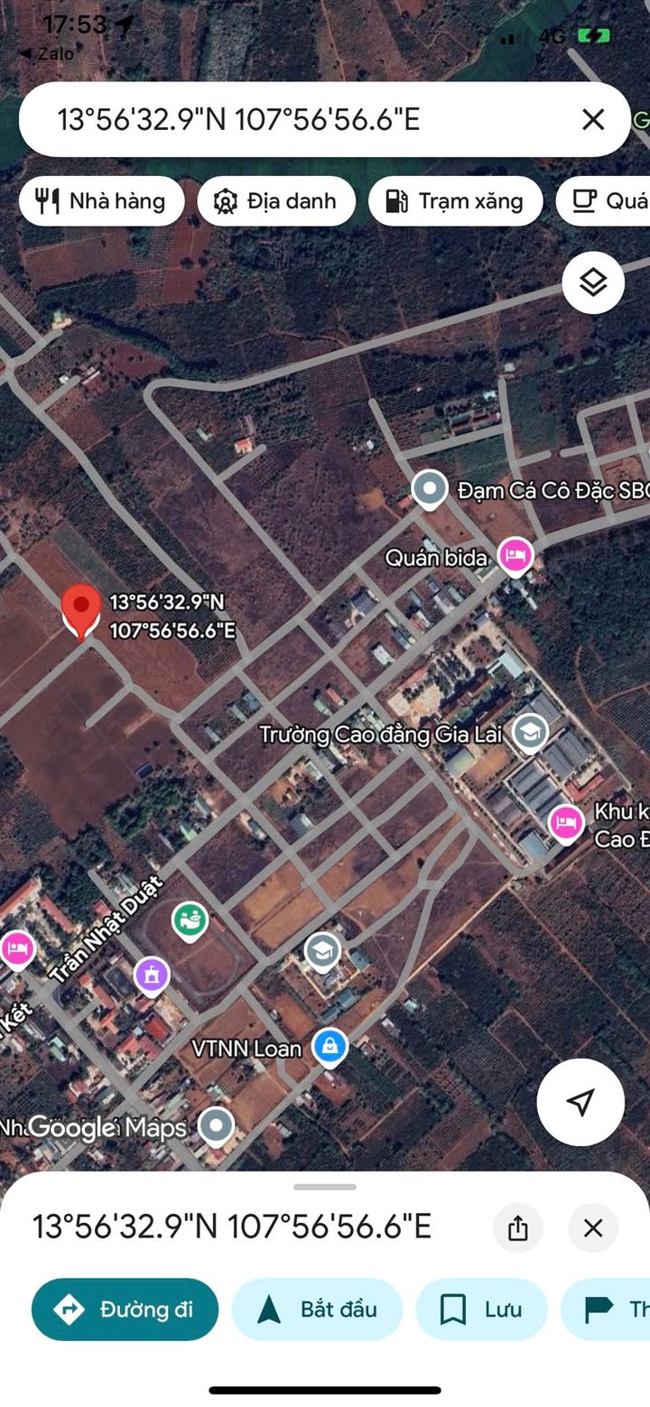 Đất nền Diên Phú, Pleiku 360m² giá chỉ 950 triệu - Vị trí đẹp, góc 2 mặt tiền!