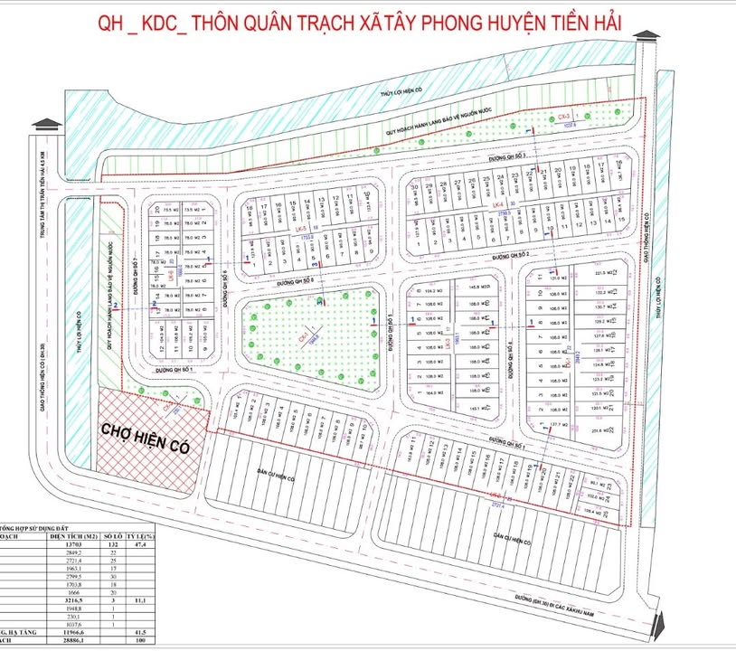 Đất đấu giá Tây Phong Tiền Hải 108m² - Giá chỉ 1xxx triệu, cơ hội đầu tư tuyệt vời!
