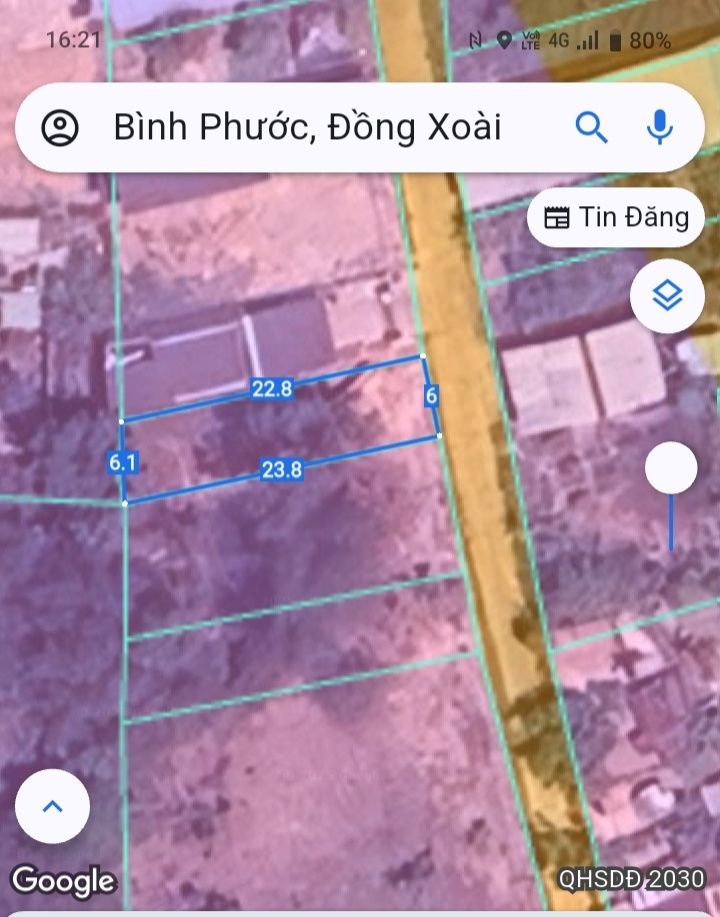 Đất nền Tân Đồng, Đồng Xoài 138m² giá 850 triệu - Cơ hội đầu tư hấp dẫn!