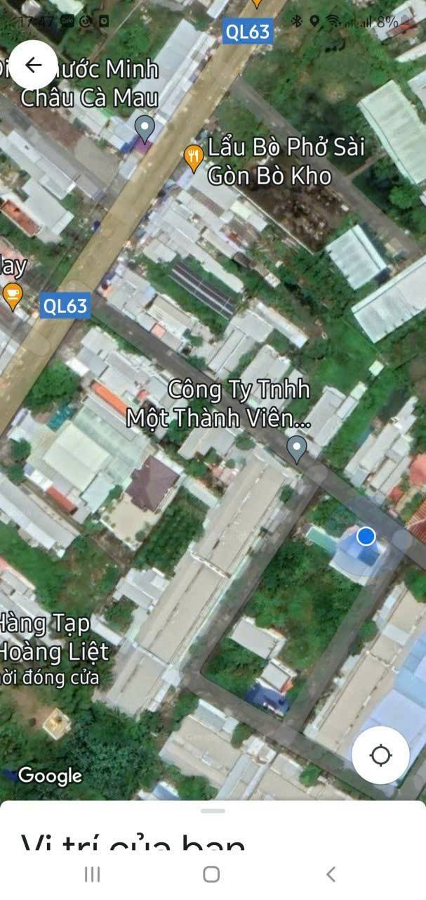 Nhà và đất Cà Mau 105.95m² giá 2 tỷ - Khu vực an ninh, yên tĩnh!