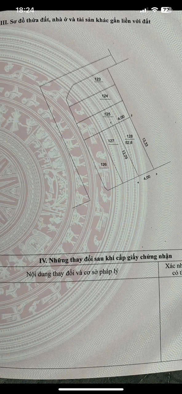 Đất nền Hồng Vân, Thường Tín 52.8m² giá 3.014 tỷ - Đường rộng, xe 29 chỗ vào tận cửa!