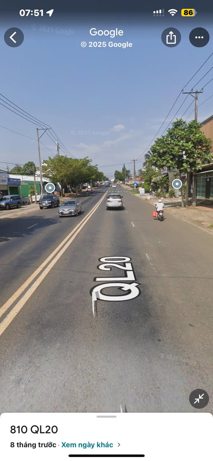 Nhà mặt tiền Quốc Lộ 20, Bảo Lộc 162m² giá 7 tỷ - Gần trường Nguyễn Tri Phương!