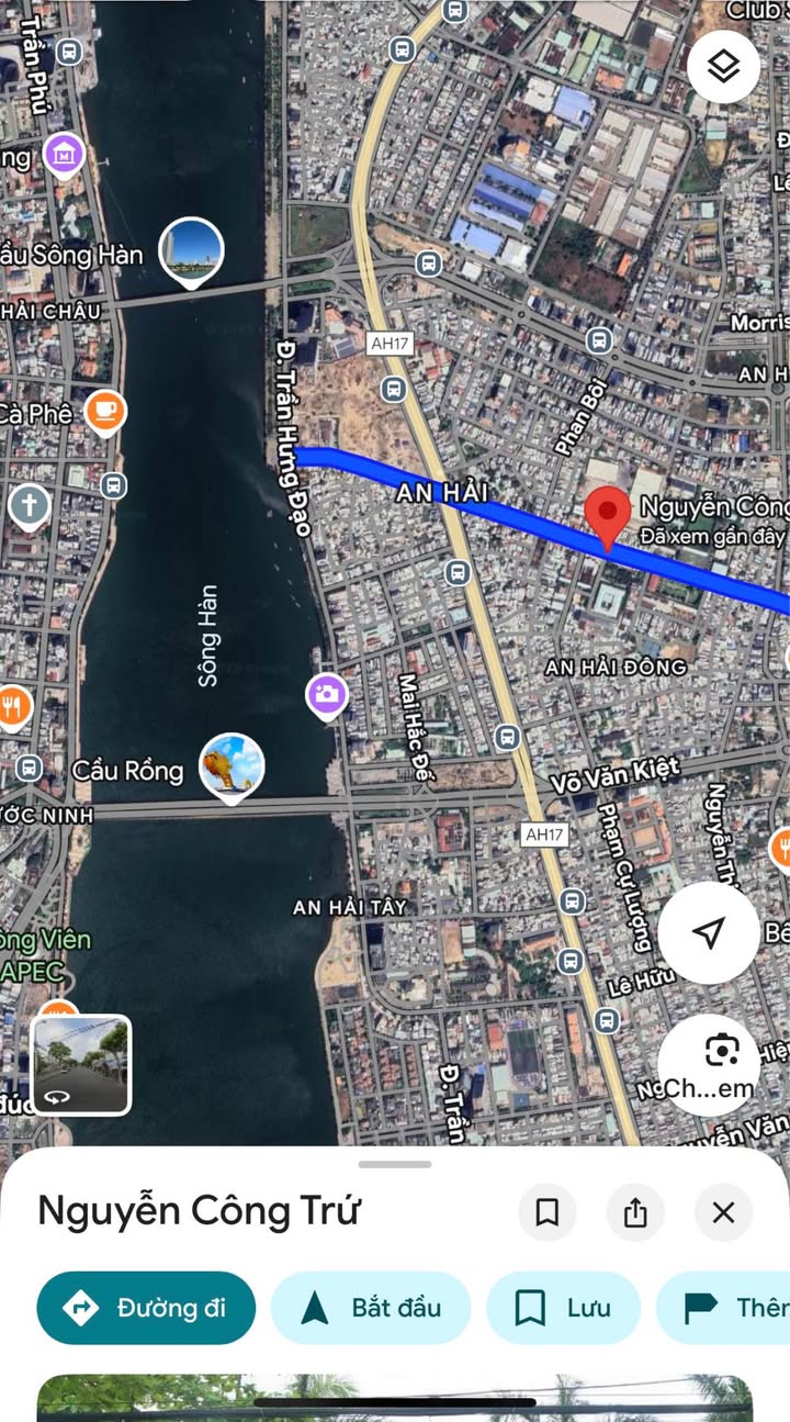 FrontHouse mặt tiền Đường Nguyễn Công Trứ, Sơn Trà, Đà Nẵng 358m² giá 41 tỷ - Cơ hội đầu tư sinh lời tuyệt vời!