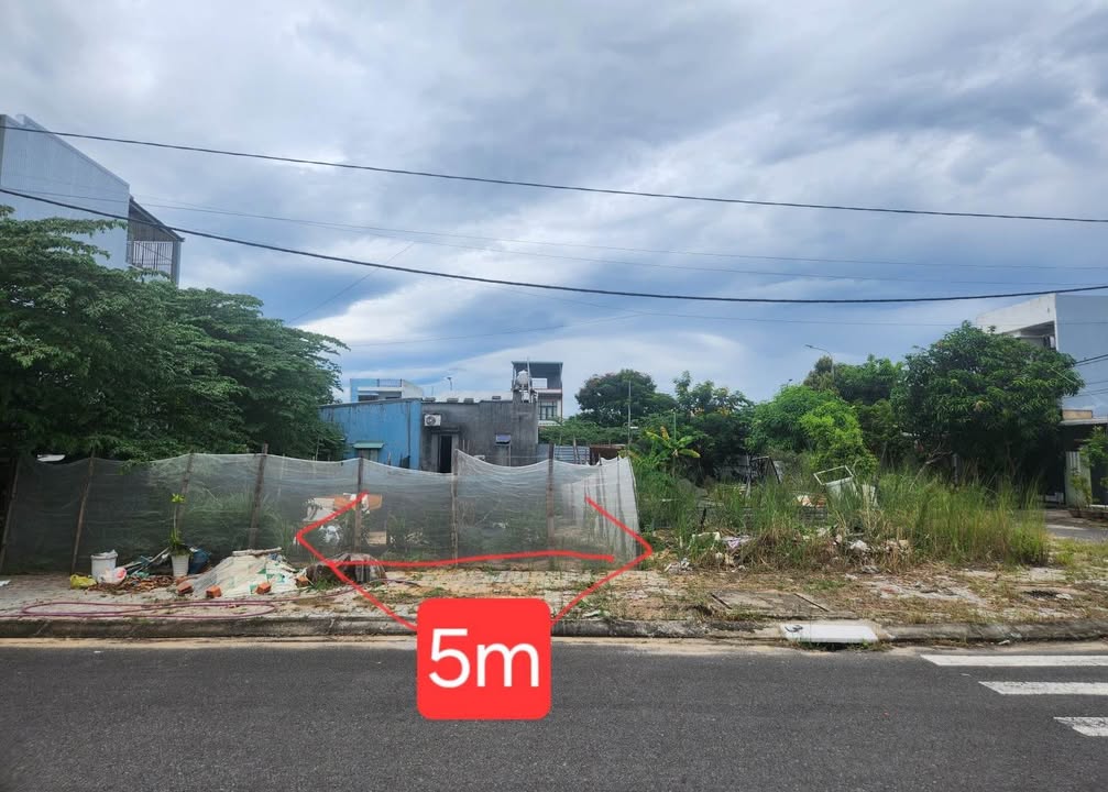 Lô đất 100m² mặt tiền Hỏa Sơn 5, Hòa Hải, Ngũ Hành Sơn - Chỉ 4.95 tỷ!