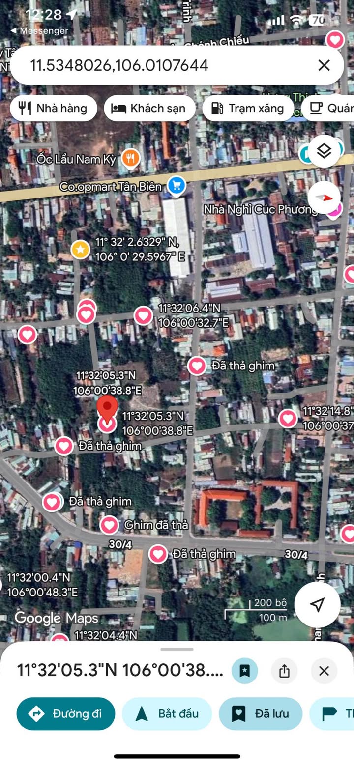 Đất nền Khu phố 4 Thị Trấn Tân Biên 120m² giá 500 triệu - Cơ hội đầu tư hấp dẫn!