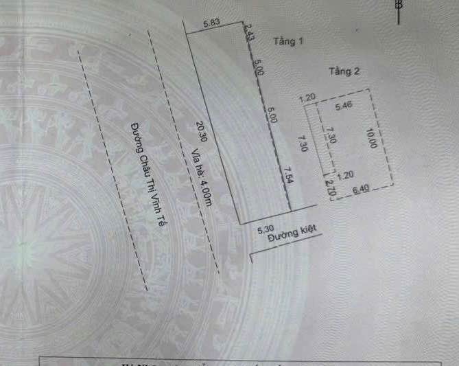 Mặt tiền kinh doanh Châu Thị Vĩnh Tế 112m² giá thỏa thuận - Cơ hội đầu tư hiếm có!