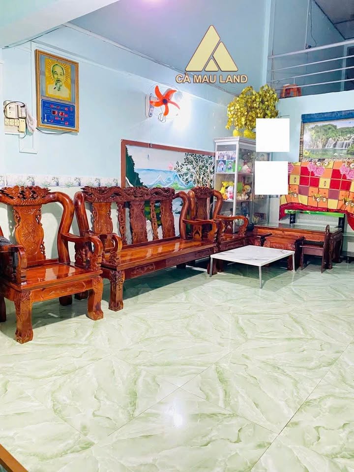 Nhà gác lững đường H1, phường 8, Cà Mau 112m² giá 1.45 tỷ - Khu dân cư sầm uất!