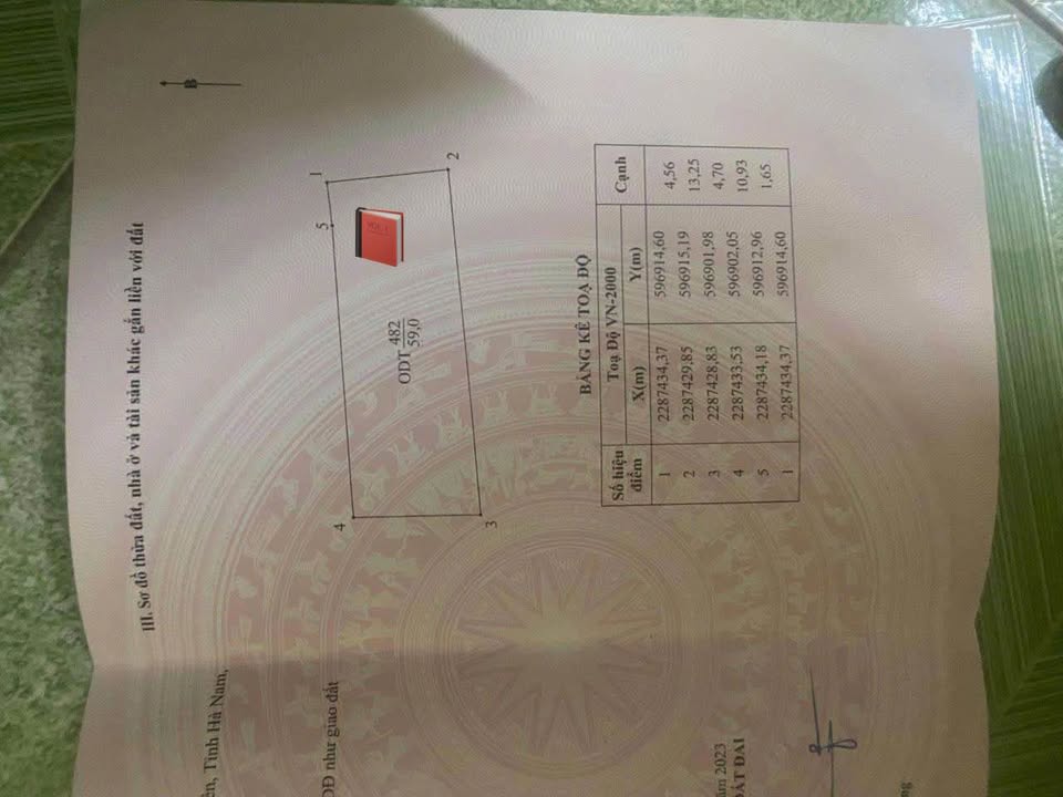 Đất nền phường Đồng Văn 59m² giá 1 tỷ - Cơ hội đầu tư hiếm có!