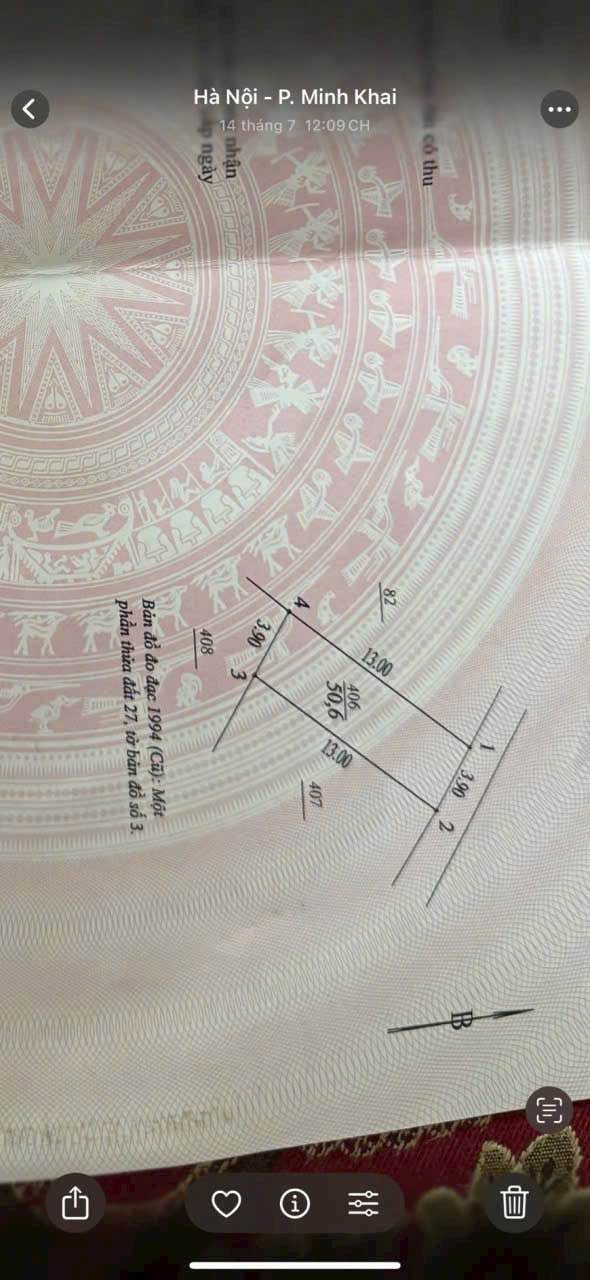 Đất nền Văn Trì, Minh Khai 50m² giá chỉ 7 tỷ - Cơ hội đầu tư tuyệt vời!