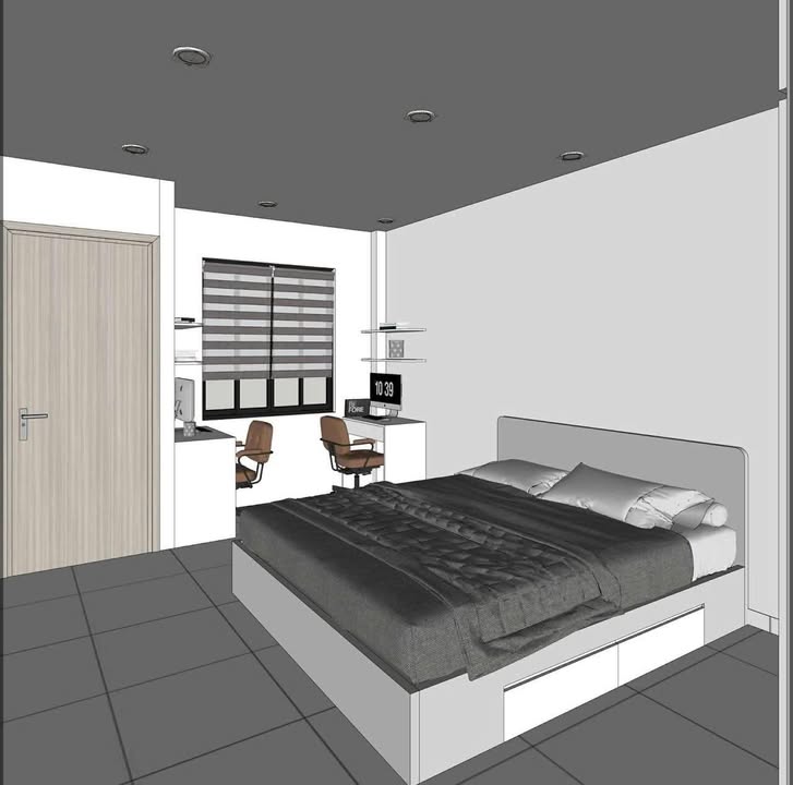 Căn hộ mini phố Đức Giang 30m² giá chỉ từ 4 triệu - Full nội thất tiện nghi!