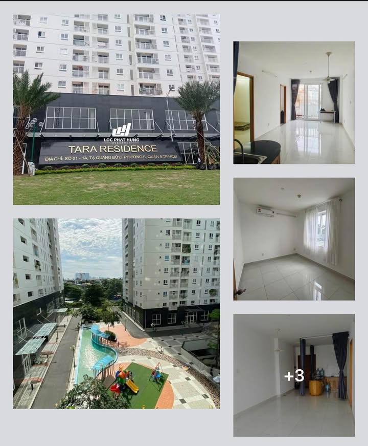 Căn hộ Tara Residence quận 8 68m² giá 10 triệu - Full đồ, vào ở ngay!