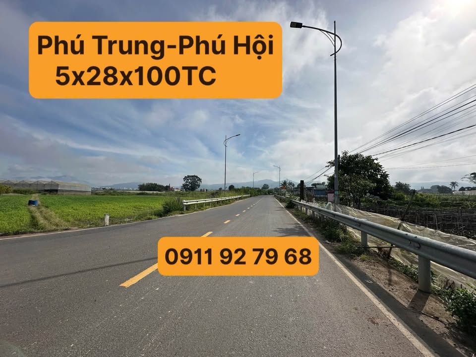 Đất nền Phú Trung 280m² giá 779 triệu - Sẵn sàng xây dựng ngay!