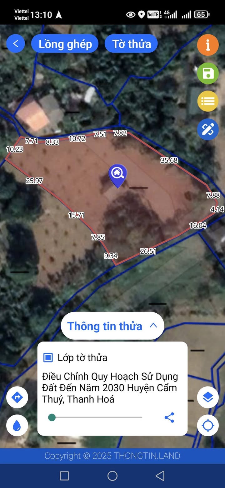 Đất nền Cẩm Châu Cẩm Thủy 2200m² giá 600 triệu - Lô góc 2 mặt tiền tiện lợi!