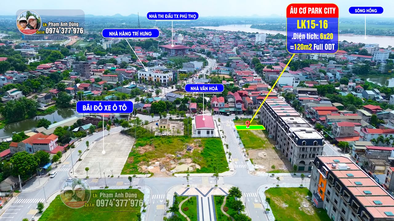 Đất nền KĐT Âu Cơ, 120m², giá chỉ 2.8 tỷ - Cơ hội đầu tư tuyệt vời!