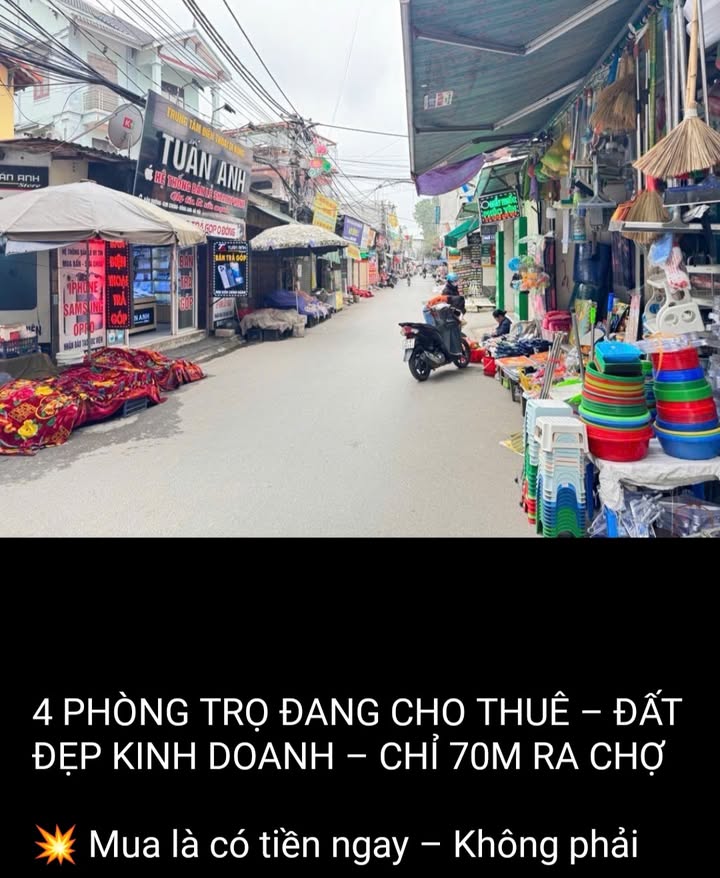 Đất đẹp kinh doanh Kim Chung 54m² giá 4 tỷ - Chỉ 70m ra chợ!