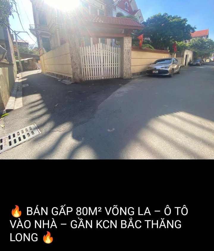 Đất nền Võng La, Đông Anh 80m² giá 4 tỷ - Ô tô vào nhà, vị trí đắc địa!