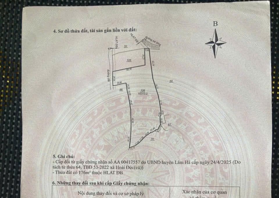 Đất nền Hoài Đức, Lâm Hà 1ha giá chỉ 1.6 tỷ - Cơ hội đầu tư không thể bỏ lỡ!