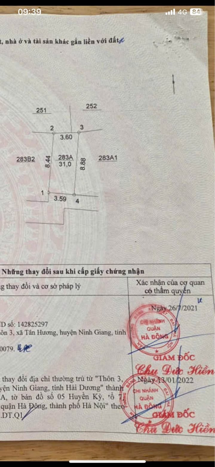 Nhà riêng 3 tầng tại Phú Lãm, Hà Đông 93m² giá 4.2 tỷ - Sổ đỏ chính chủ, bao check quy hoạch!