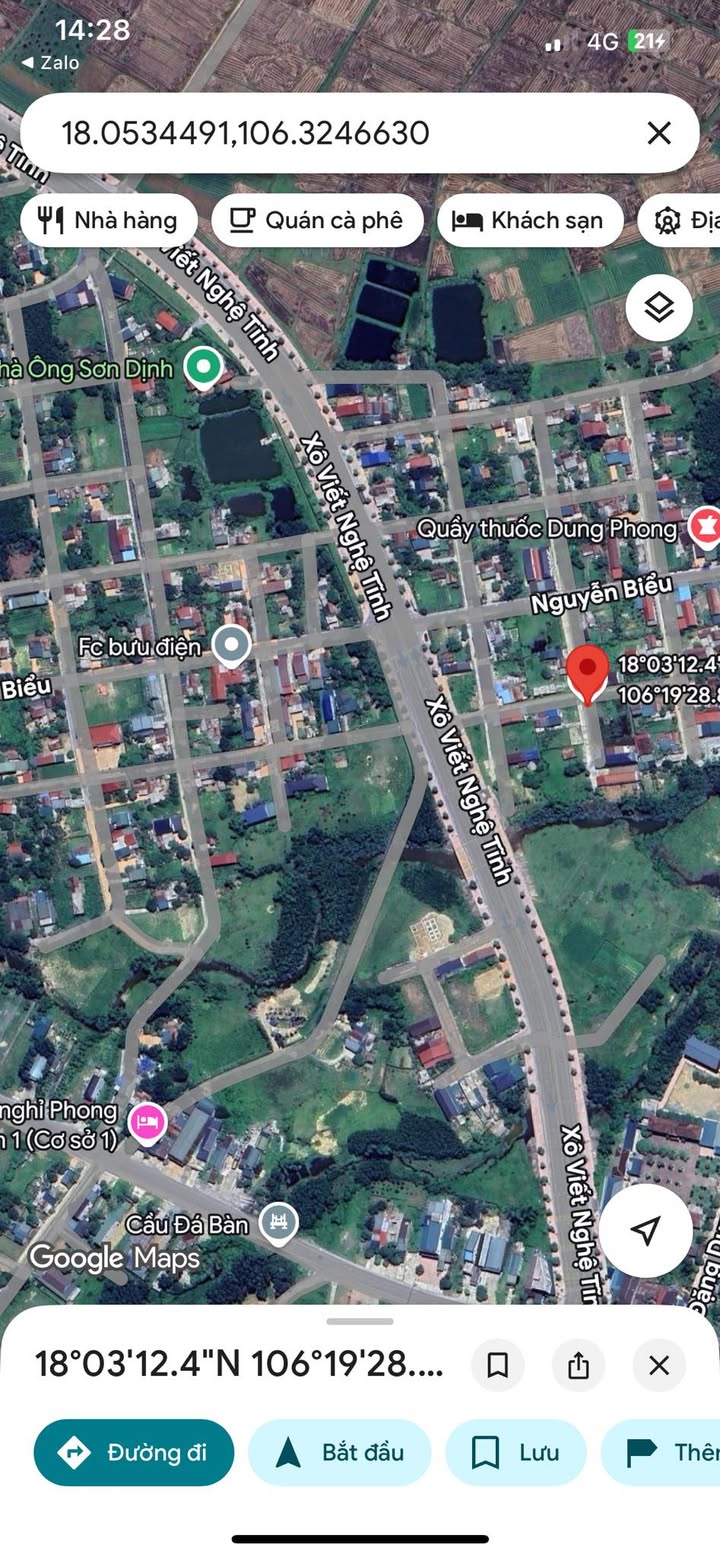 Đất nền Kỳ Trinh, Kỳ Anh 294m² giá thỏa thuận - Lô góc 2 mặt tiền đẹp!