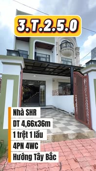 Nhà mặt tiền 6m tại Cần Giuộc 167.72m² giá 3.25 tỷ - Chính chủ bán gấp!