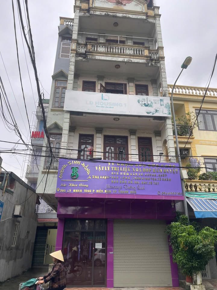 Bán nhà mặt phố Lý Nhân Tông, Thanh Hóa 80m² - Đầu tư sinh lời ngay!