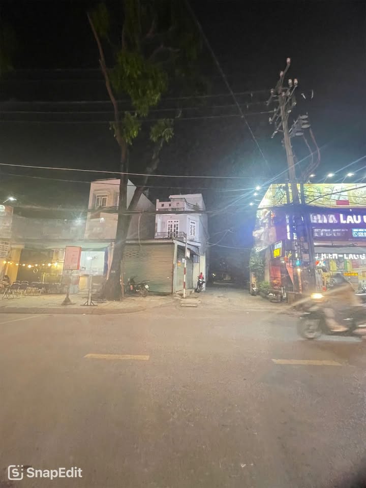 Mặt bằng góc 3 mặt tiền 100m² tại khu ăn uống Lê Văn Thọ - Thích hợp cho mô hình F&B đa dạng!