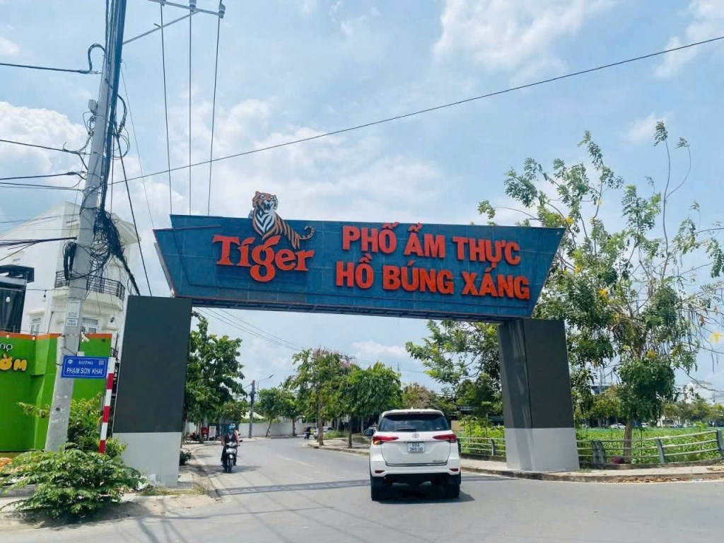 Cho thuê mặt bằng kinh doanh quán ăn, đường Bờ Hồ Búng Xáng 513m², giá 28 triệu