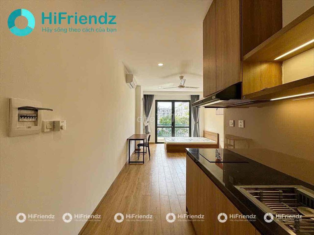 Phòng studio mới xây tại KĐT Vạn Phúc - Gigamal 40m² giá 7.5 triệu - Full nội thất, chỉ việc dọn vào!