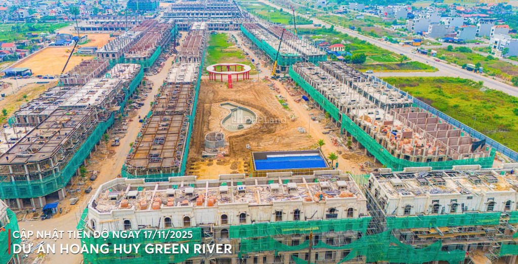 Shophouse Hoàng Huy Green River 90m² giá 8.6 tỷ - View công viên tuyệt đẹp!