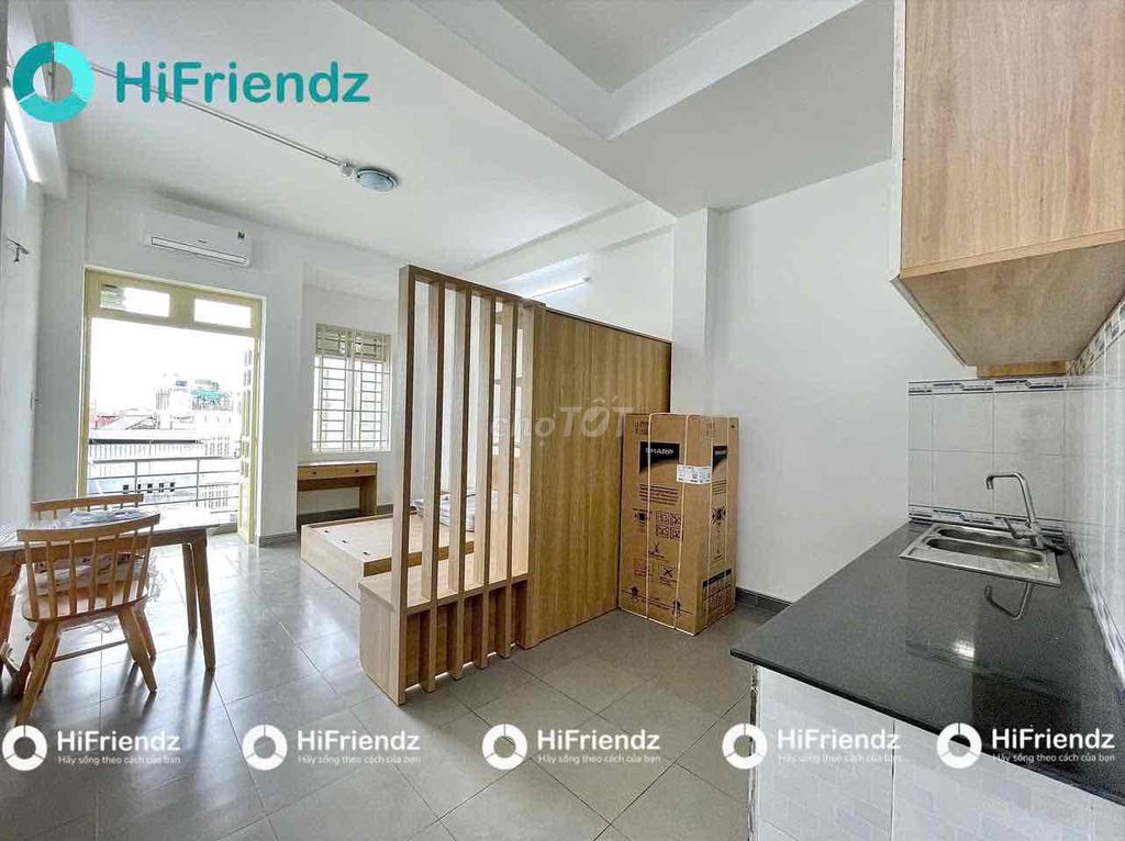 Căn hộ ban công Tân Sơn 30m² giá 6.5 triệu - Nội thất đầy đủ, sẵn sàng vào ở!