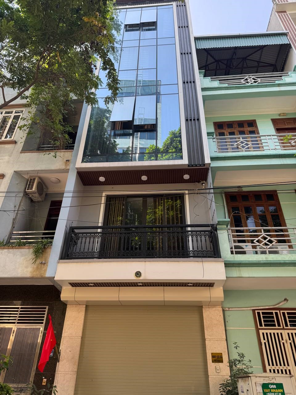 Bán nhà 7 tầng Mỗ Lao Hà Đông, 40m², giá 12.6 tỷ - Giao thông thuận tiện