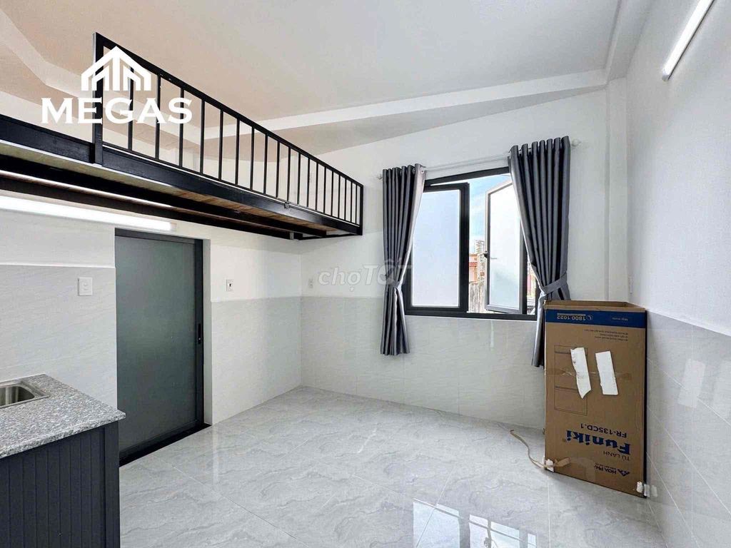 Căn hộ cho thuê Trần Văn Đang Q3 30m² giá 5.5 triệu - Nhà mới tinh, đầy đủ tiện nghi!