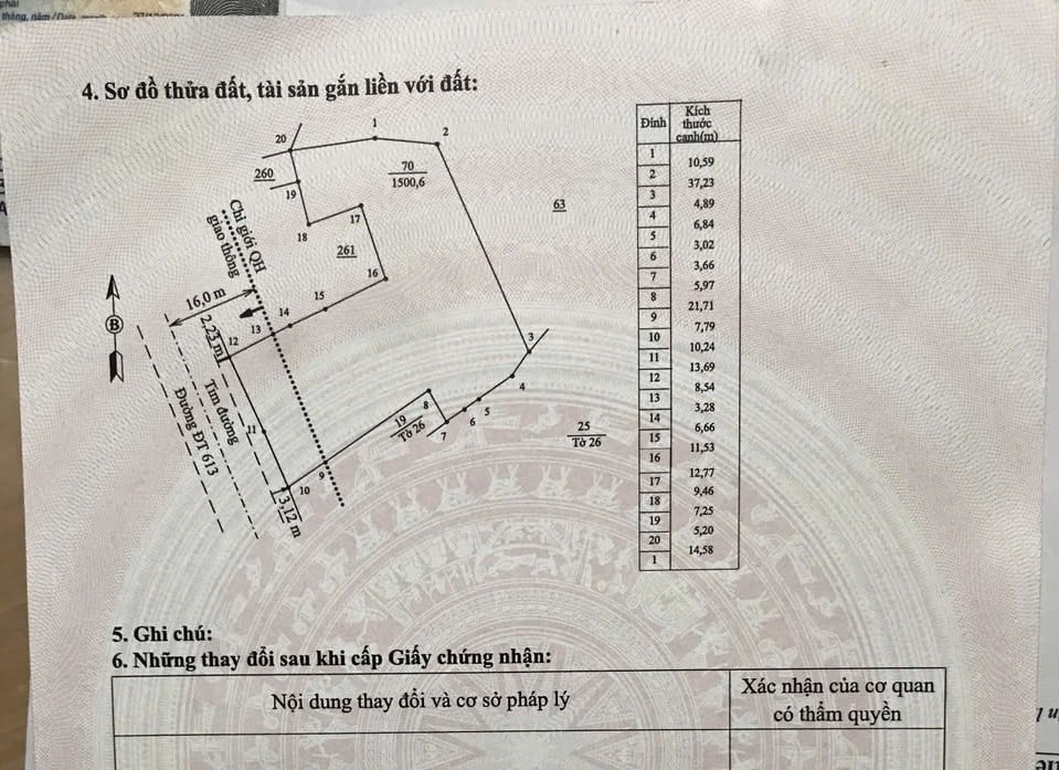 Đất nền nghỉ dưỡng tại Xã Thăng An, Đà Nẵng 1500.6m² giá 23 tỷ - Đầu tư sinh lời