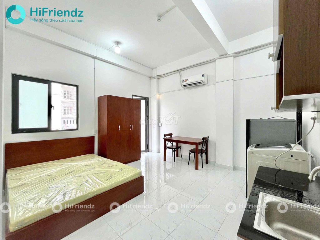 Chung cư mini đường Hùng Vương Q5 27m² giá 7 triệu - Full nội thất, ở liền!