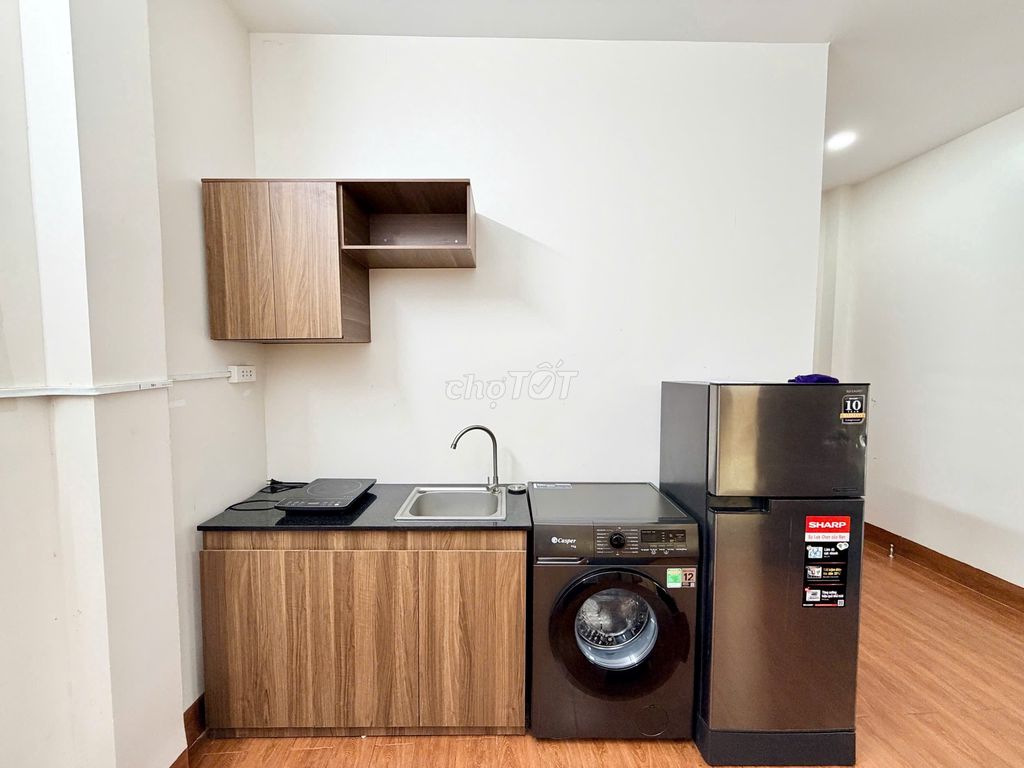 Nhà trọ 2PN, Full NT trên đường Lê Quang Định, giá chỉ 7 triệu/tháng - Sẵn sàng vào ở!