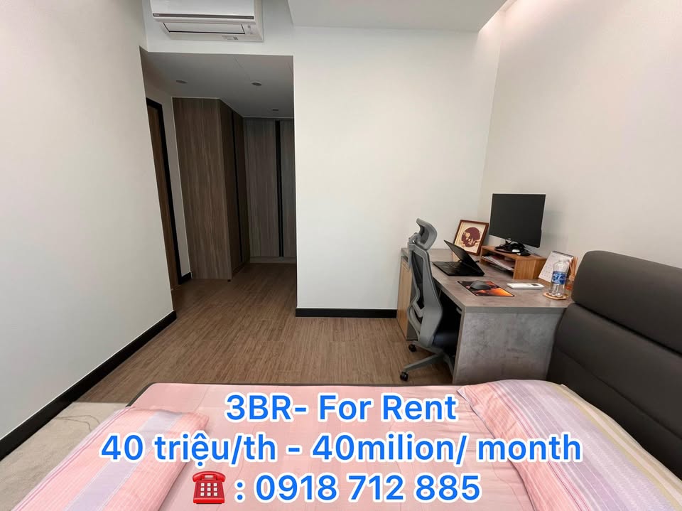 Căn hộ cho thuê quận 1 111m² giá 40 triệu - Nội thất cao cấp, gần chợ Bến Thành!