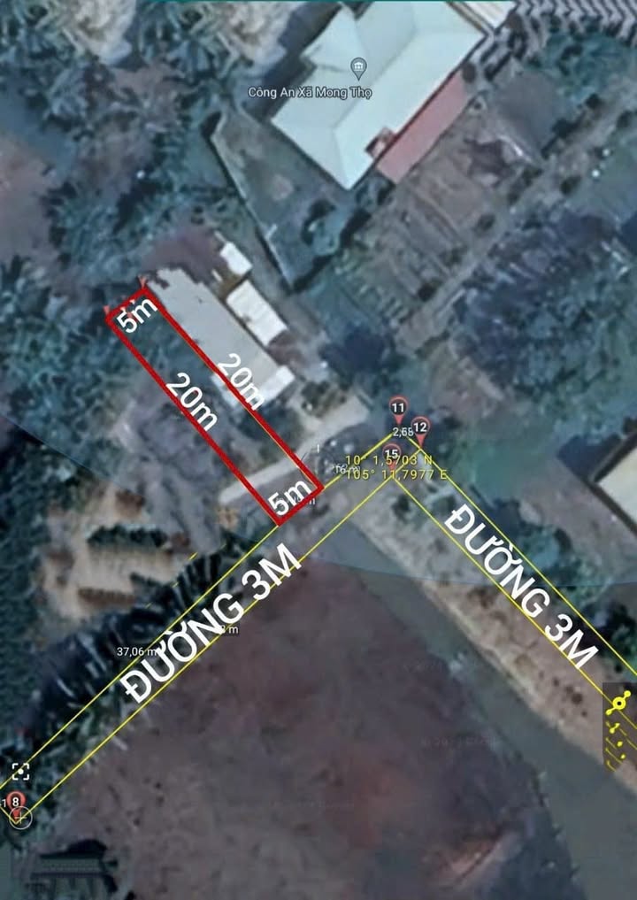 Đất nền 100m² tại ấp Hòa An, Châu Thành, Kiên Giang - Giá rẻ thương lượng!