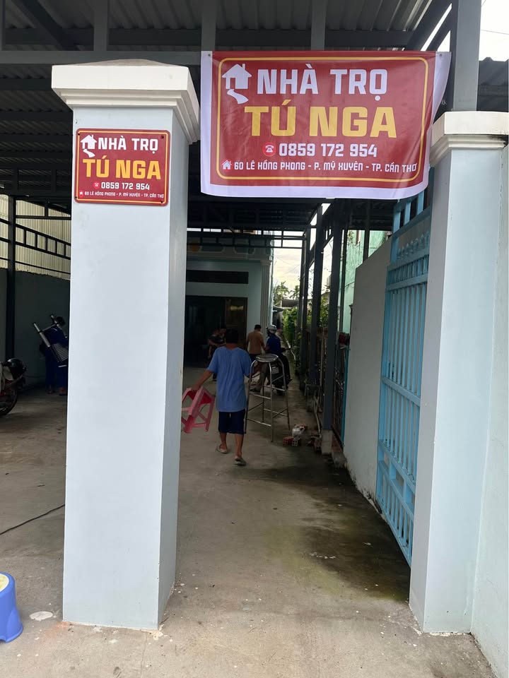 Phòng trọ mới xây tại Mỹ Xuyên, Sóc Trăng chỉ 600k - Sạch đẹp, thoáng mát!