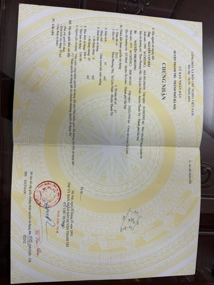 Đất nền đẹp tại Mường Lát, Thanh Hóa - 97m², giá thỏa thuận - Đầu tư sinh lời!