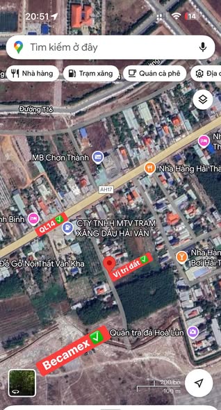 Đất nền phường Minh Thành, Chơn Thành 400m² giá 1.4 tỷ - Cơ hội đầu tư hấp dẫn!