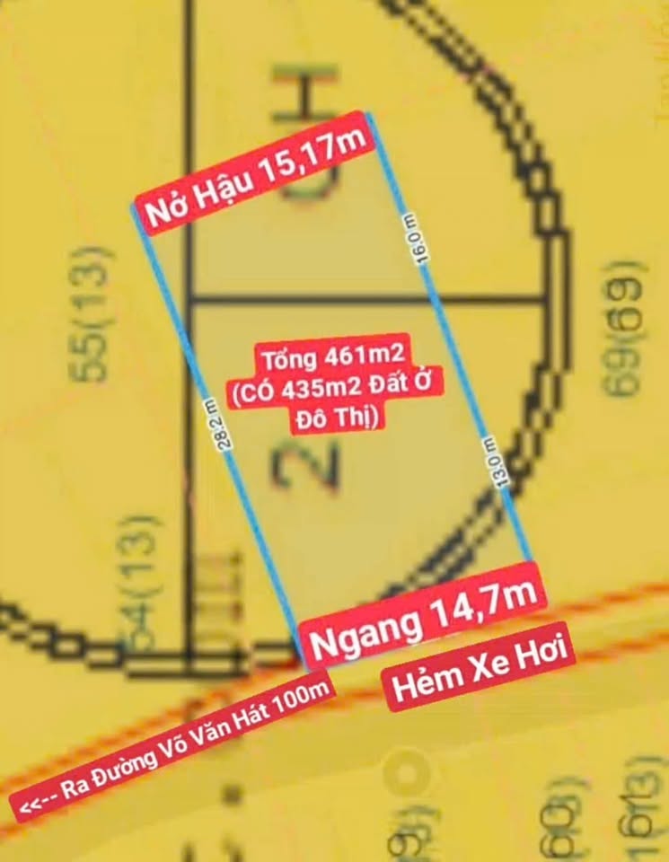 Đất ở hẻm xe hơi quận 9, Hồ Chí Minh 435m² giá chỉ 18.6 tỷ - Đầu tư sinh lời ngay!